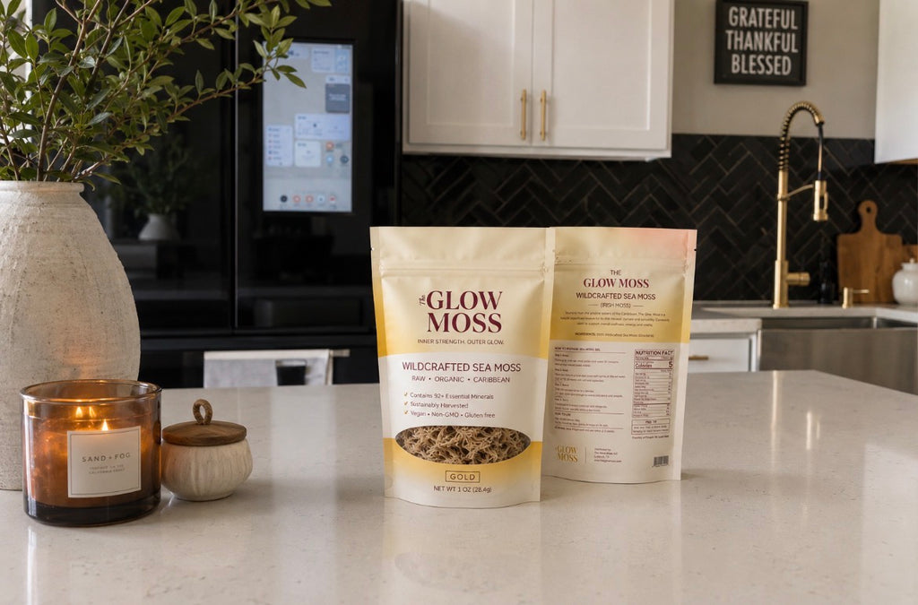 Premium Wildcrafted Gold Sea Moss | Raw Organic Caribbean Irish Moss