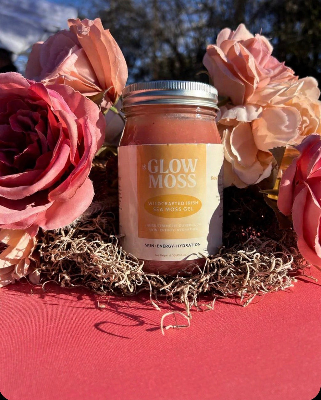 Strawberry Banana Sea Moss Gel